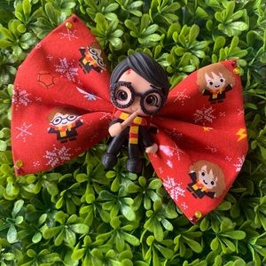 Harry Potter clay doll hair bow